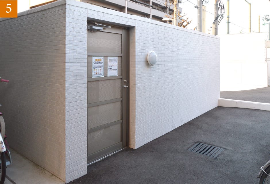 24時間対応ゴミ置場