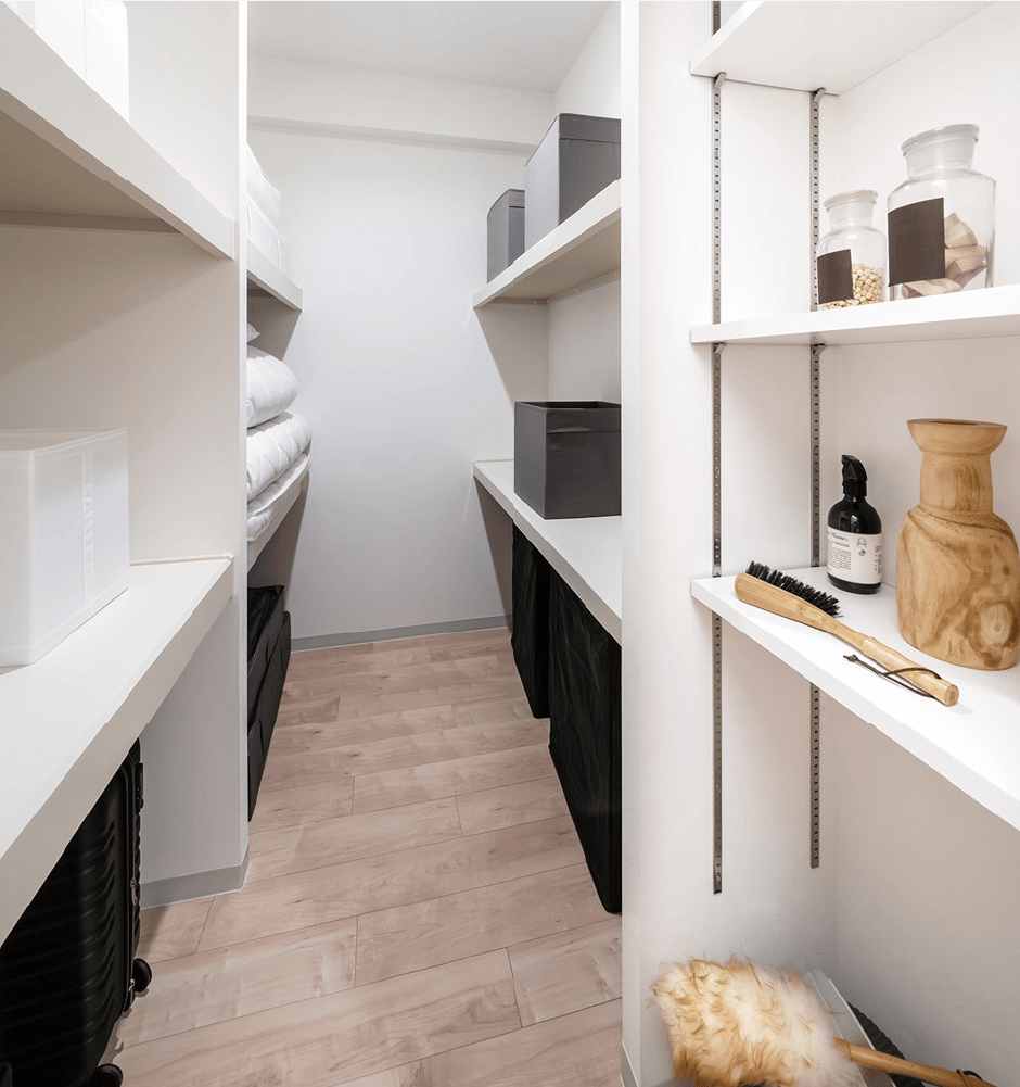 ファミリークローク完備