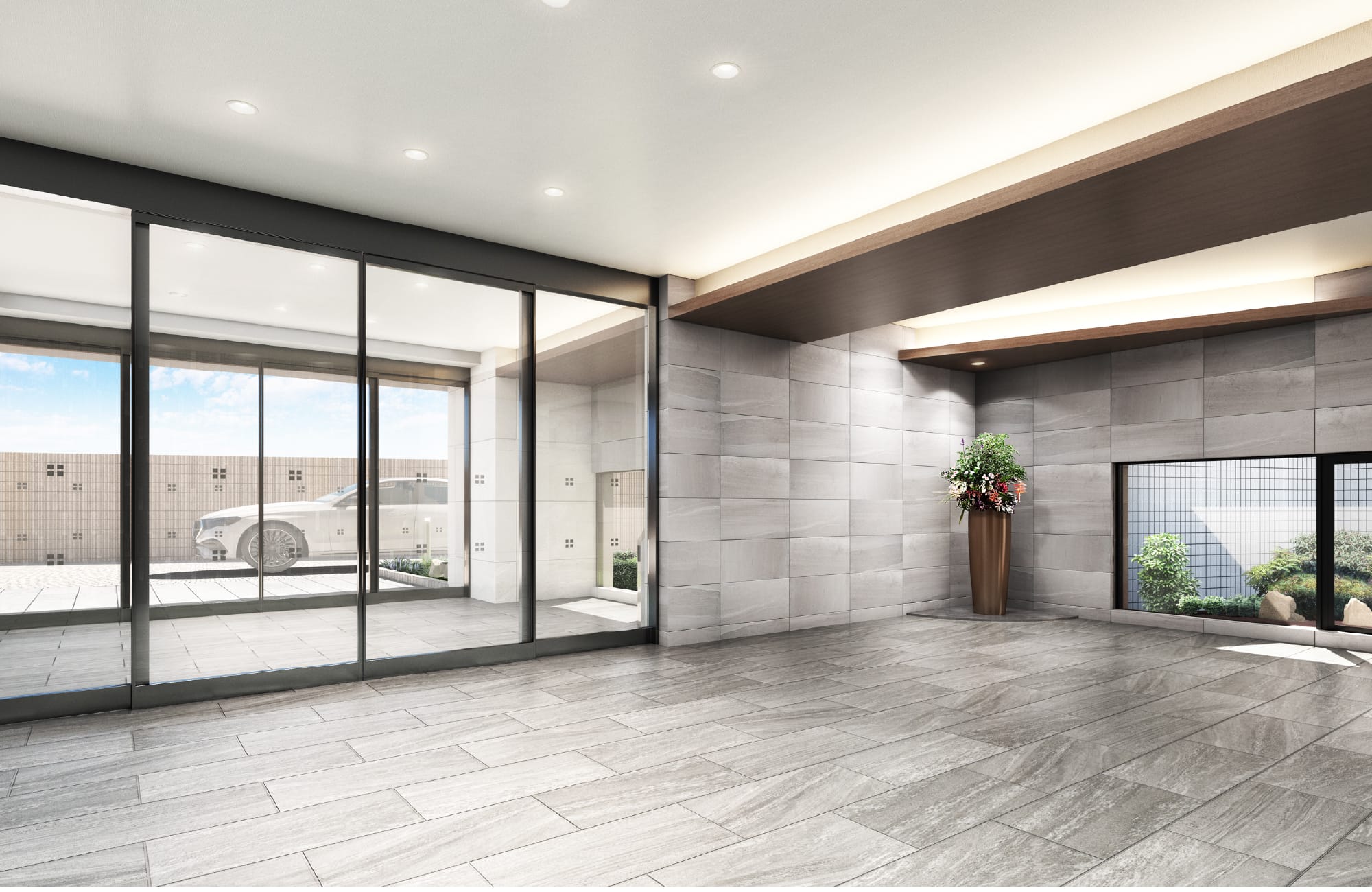 上質と洗練が響きあい、都会的でシックな空間を創出。