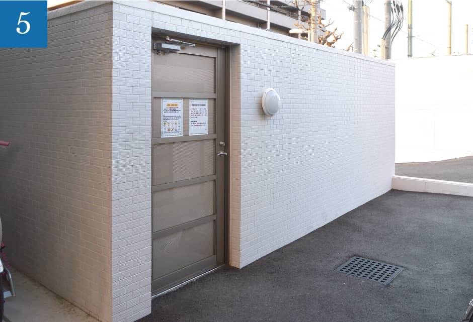 24時間対応ゴミ置場